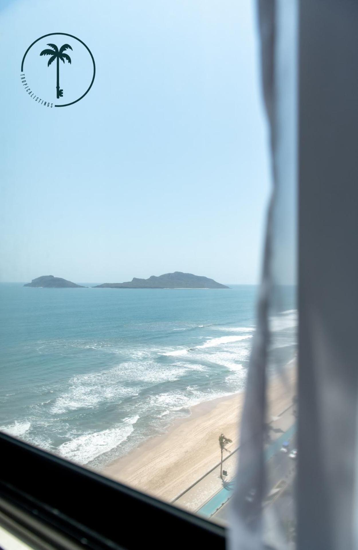 Terraza Con Vista Al Mar, Bbq Y Piscina Apartment Mazatlan Luaran gambar