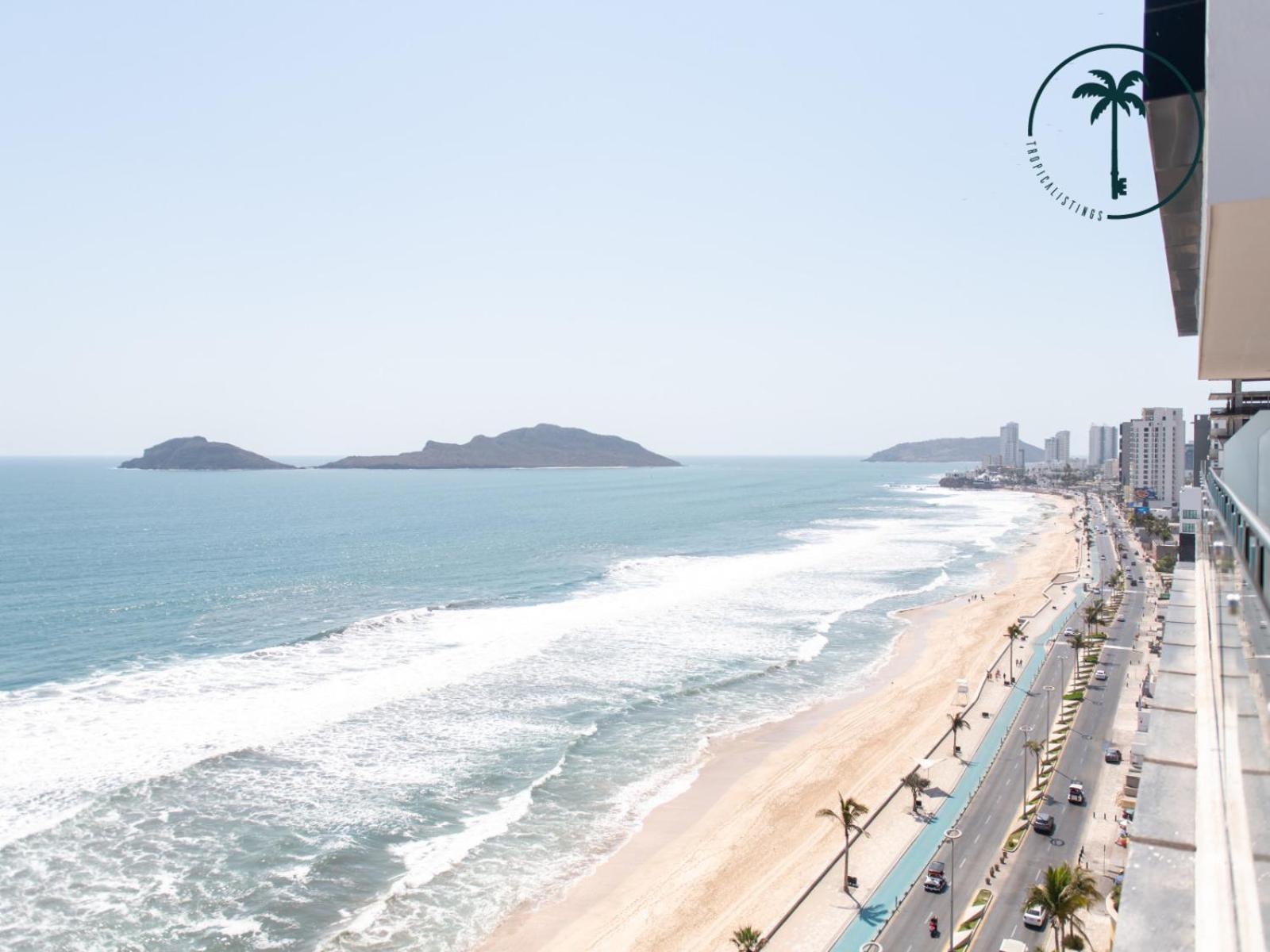 Terraza Con Vista Al Mar, Bbq Y Piscina Apartment Mazatlan Luaran gambar