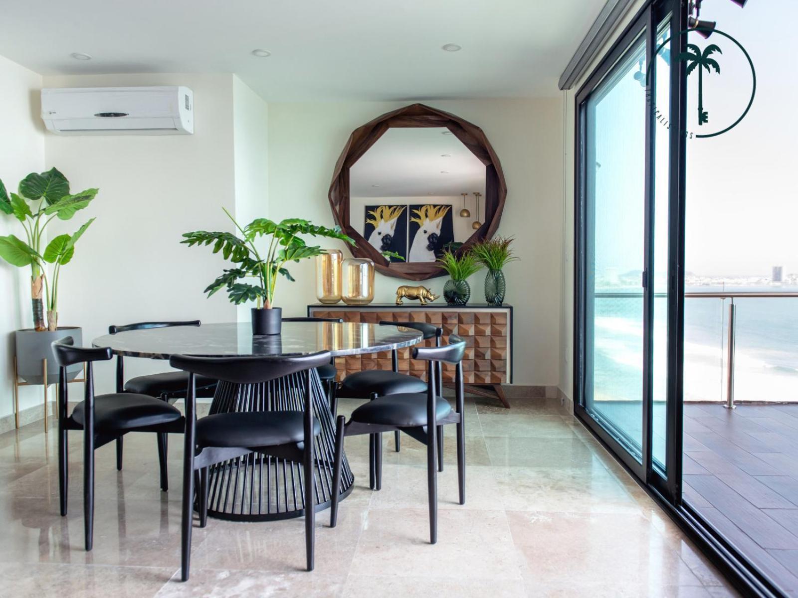 Terraza Con Vista Al Mar, Bbq Y Piscina Apartment Mazatlan Luaran gambar